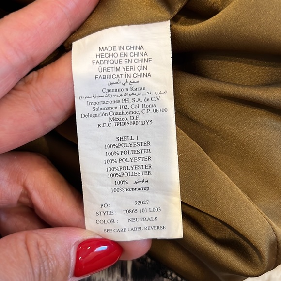 BEBE embellished animal print mini dress - Picture 6 of 6